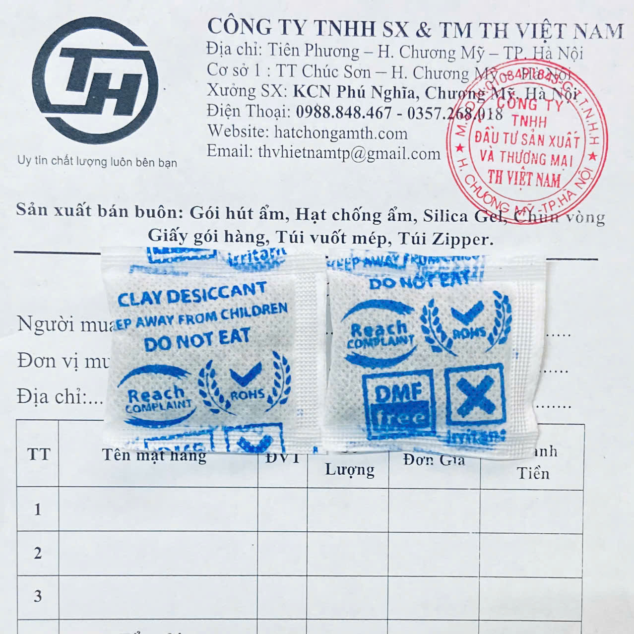 Gói chống ẩm 5g