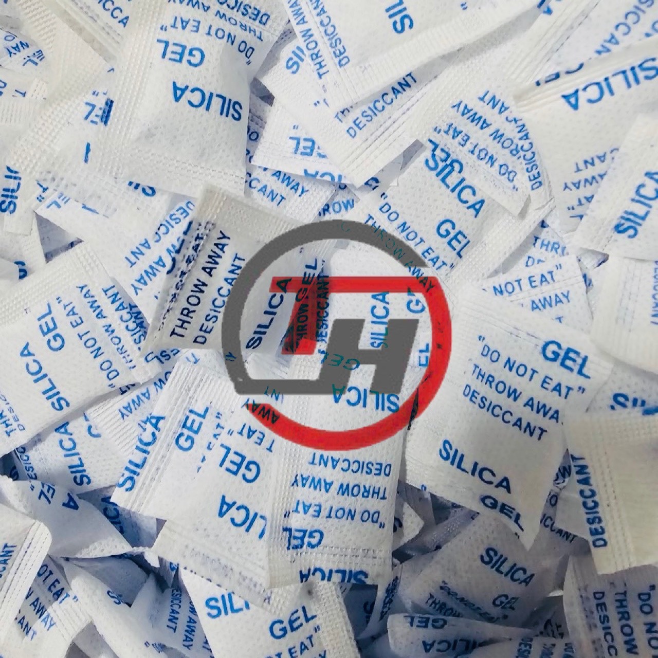 Gói hút ẩm cao cấp - Loại 2g Xanh